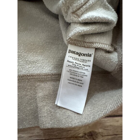 Patagonia Sweatshirt Mens XL Fitz Roy Trout Midweight Full Zip Hoodie Blue - Picture 9 of 10